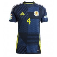 Maglia Calcio Scozia Scott McTominay #4 Prima Divisa Europei 2024 Manica Corta